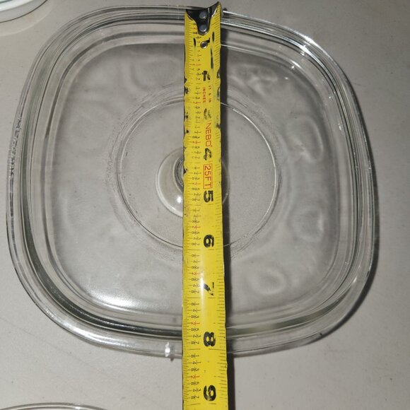 Pyrex Square Casserole Lid with Handle #A-8-0 - Picture 5 of 5